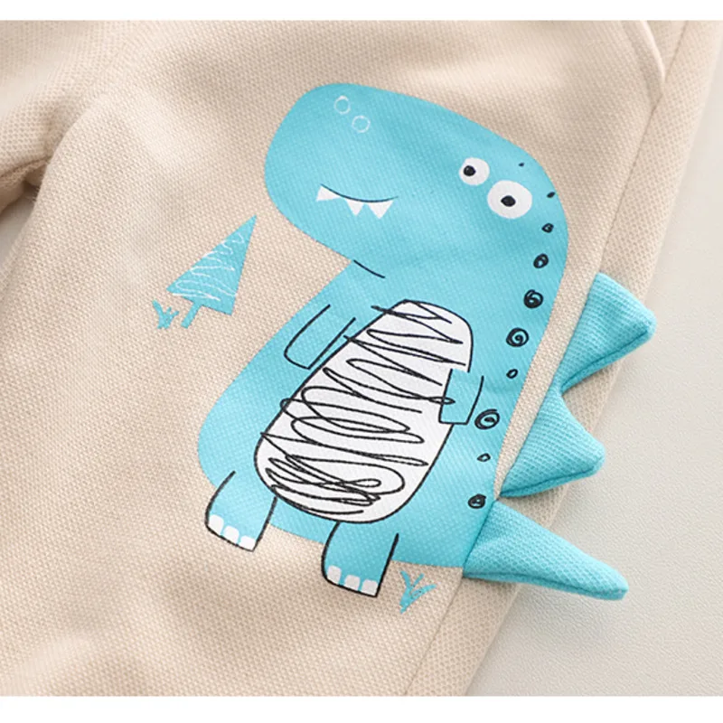 Pantalones de algodón para bebés primavera y otoño deportivos - imagen 3