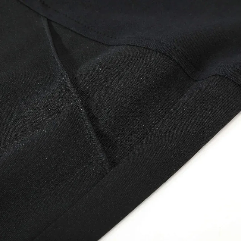 Pantalones vaqueros de maternidad cintura alta elástica para oficina - imagen 4
