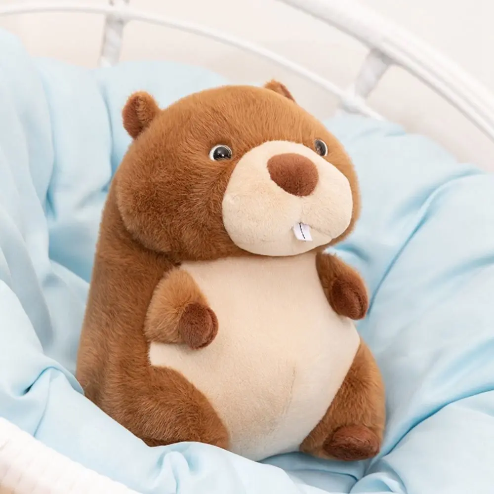 Peluche de mapache esponjoso con relleno de algodón para niños - imagen 5
