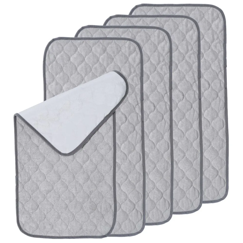 Pañales reutilizables de bambú y algodón con cambiador impermeable - imagen 4