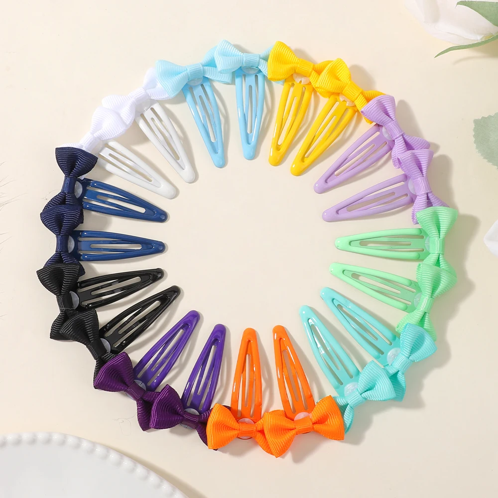 Pinzas para el pelo de bebé niña – Set caramelo con estilo dulce - imagen 2