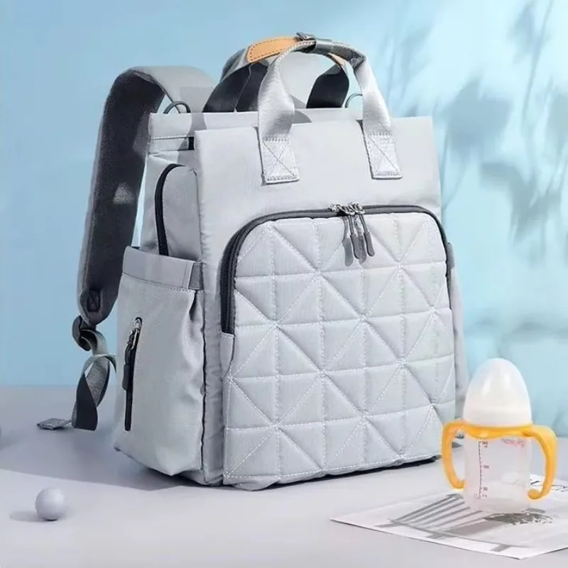 Mochila de maternidad grande multifunción para bebés y mamás