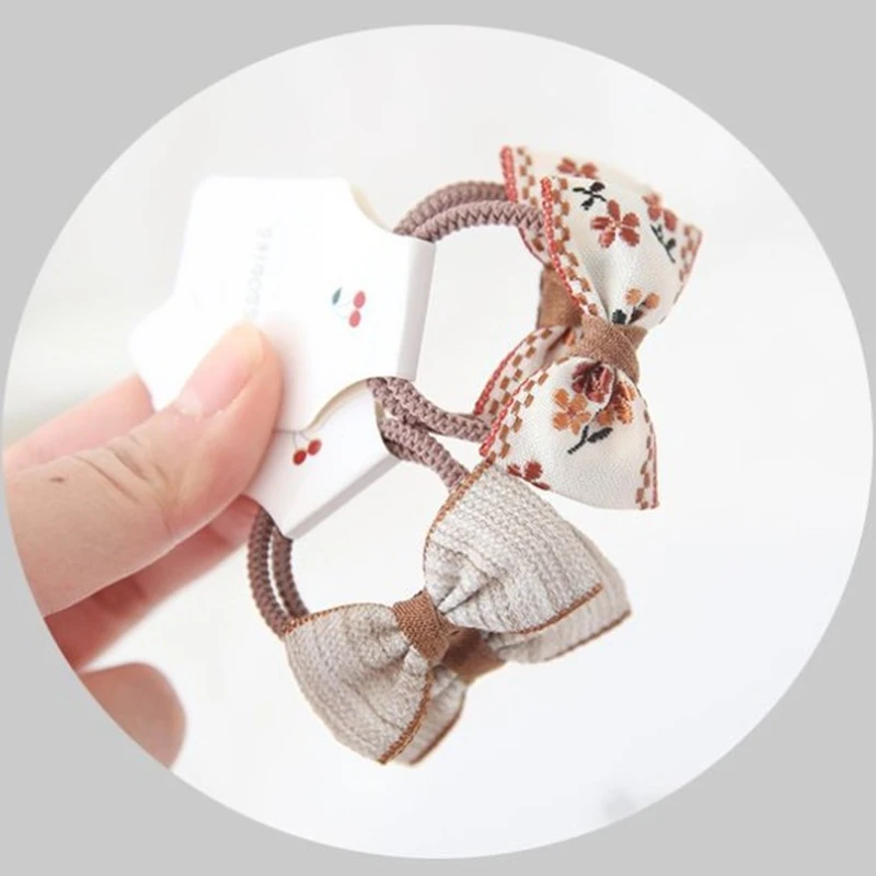 Diadema elástica con lazo para niña - Accesorios de pelo infantil - imagen 4