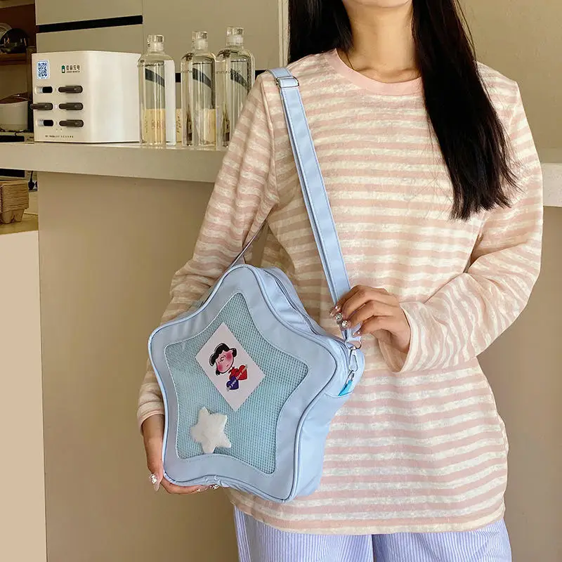 Bolso bandolera japonés minimalista y tierno para viaje - imagen 3