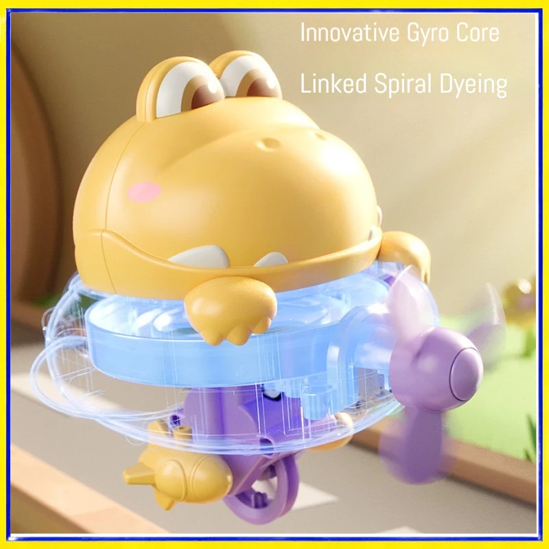Juguete de dinosaurio equilibrista eléctrico con rueda para niños - imagen 2