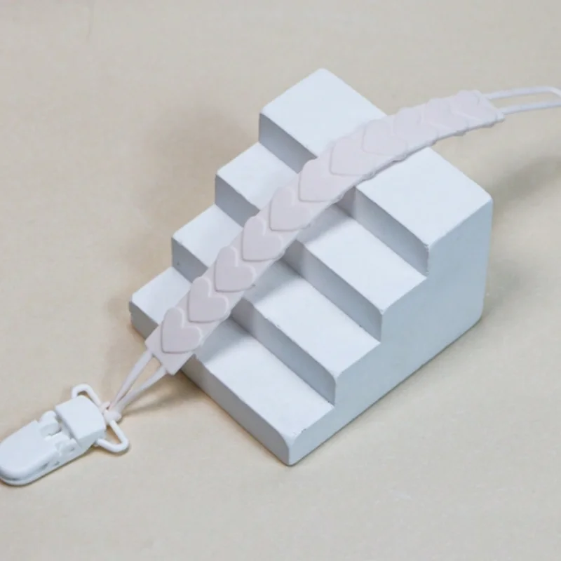 Cadena sujetachupetes de silicona anticaída para bebé - imagen 4