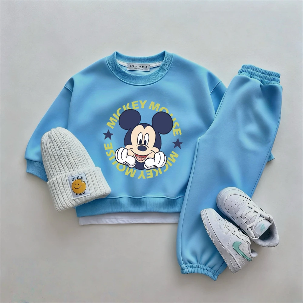 Chándal infantil de manga larga con sudadera Mickey Mouse - imagen 3