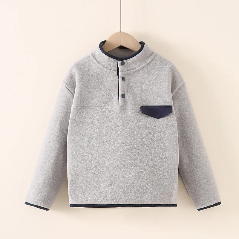 Jersey lana de manga larga para niñas – invierno cálido - imagen 4