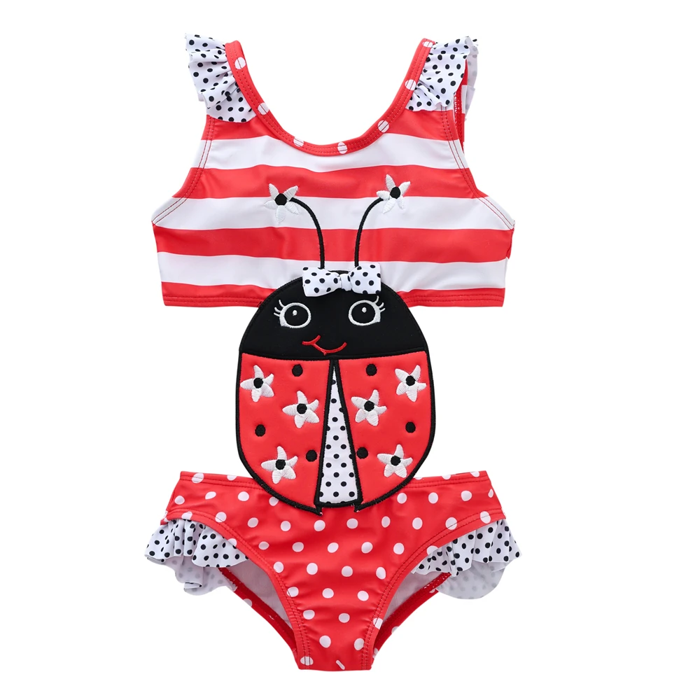 Bikini de sandía para niña – Traje de baño playero verano - imagen 5