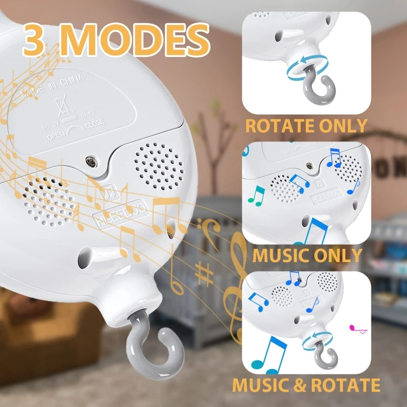 Control de botones para cambiar modo, canción y volumen