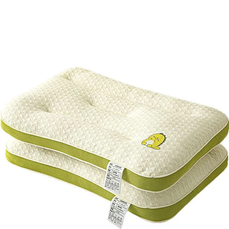 Almohada cervical infantil ergonómica con dibujos animados