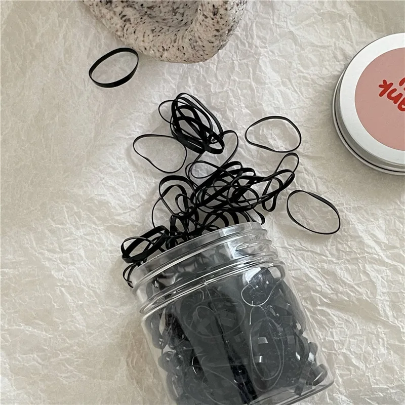 Gomas de pelo elásticas para niños – Pack colores básicos estilo coreano