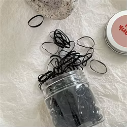 Gomas de pelo elásticas para niños – Pack colores básicos estilo coreano