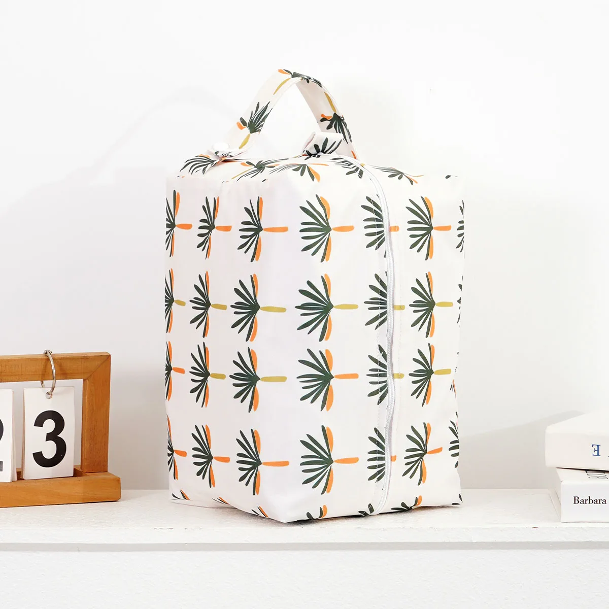 Bolsa de pañales impermeable reutilizable para viaje con manta