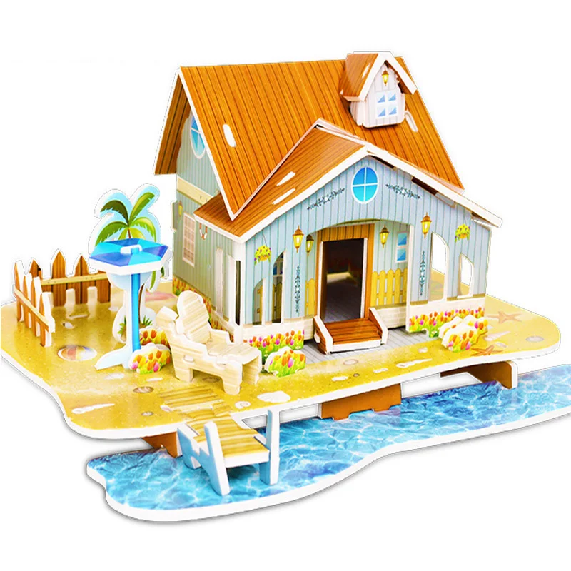 Puzzle 3D infantil decorativo – manualidad creativa para habitación - imagen 5