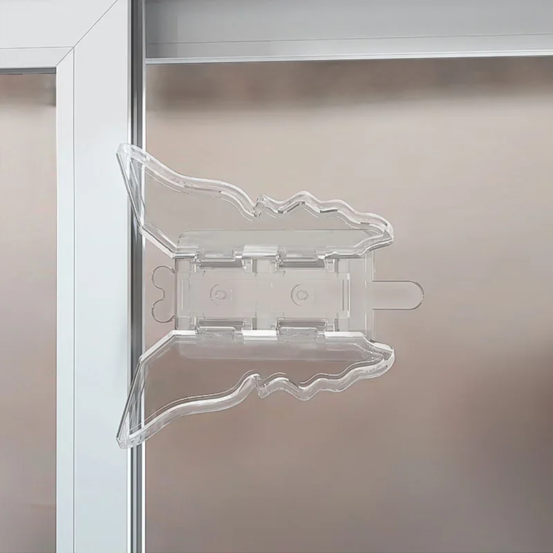 Seguro de ventana infantil autoadhesivo para evitar ventanas abiertas - imagen 3