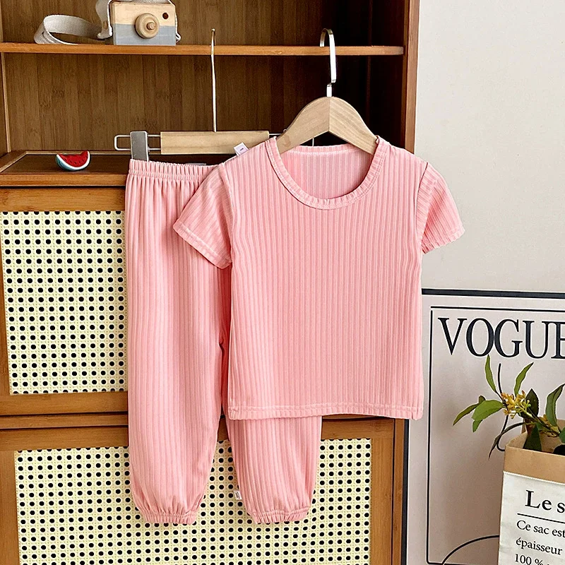 Conjunto de pijama verano para niños – ropa cómoda fina - imagen 3