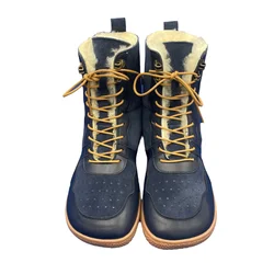 Tipsietoes botas de invierno para niños cuero forro piel natural