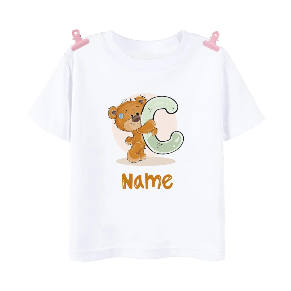 Camiseta personalizada de cumpleaños para niños con inicial - imagen 5
