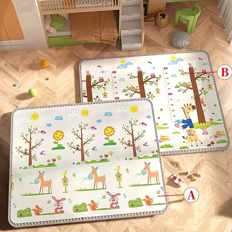 EPE Alfombrilla de juego para bebé - No tóxica y plegable 200x180 cm - imagen 2