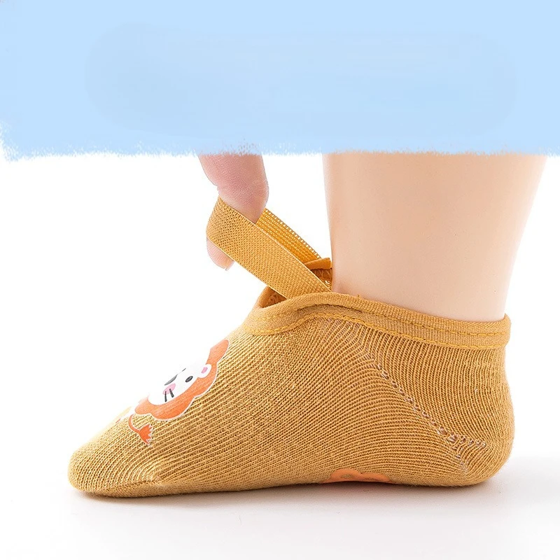 Calcetines antideslizantes finos de verano para bebé con suela blanda - imagen 3