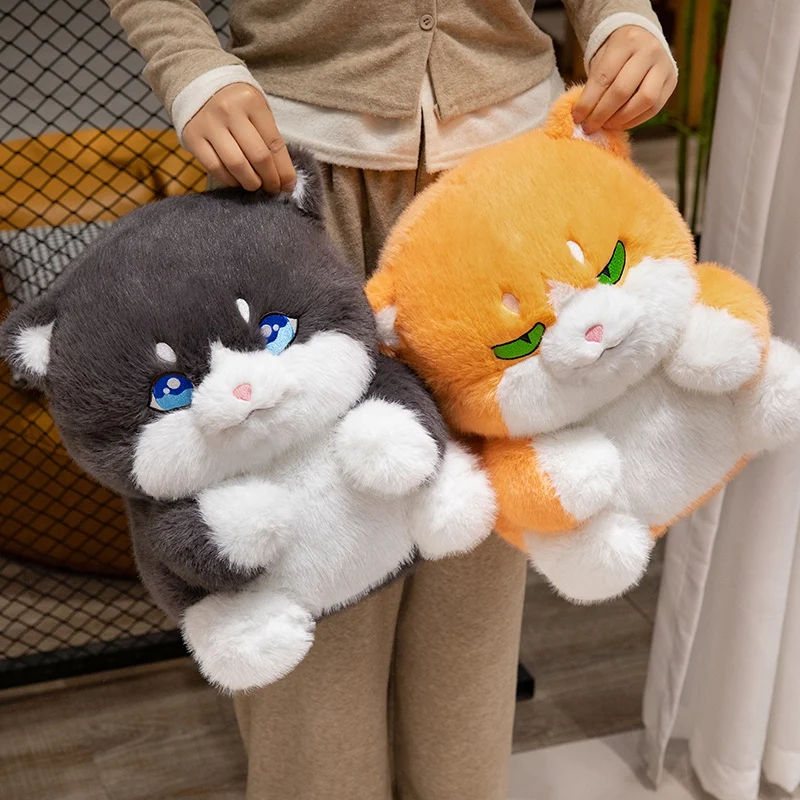 Peluche de gato redondo con forma de almohada infantil - imagen 5