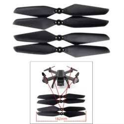 Hélices de dron RC con liberación rápida, repuestos ABS