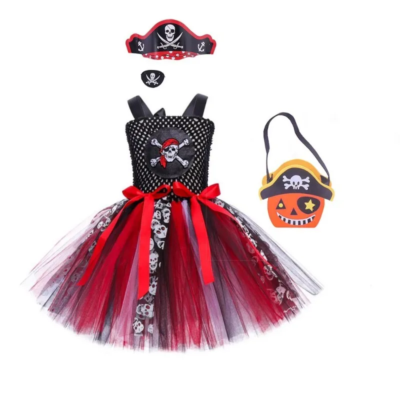 Vestido pirata para niña – Disfraces de Halloween y Carnaval - imagen 2
