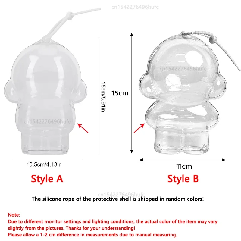 Funda protectora transparente para Skullpanda, estuche de exposición - imagen 2