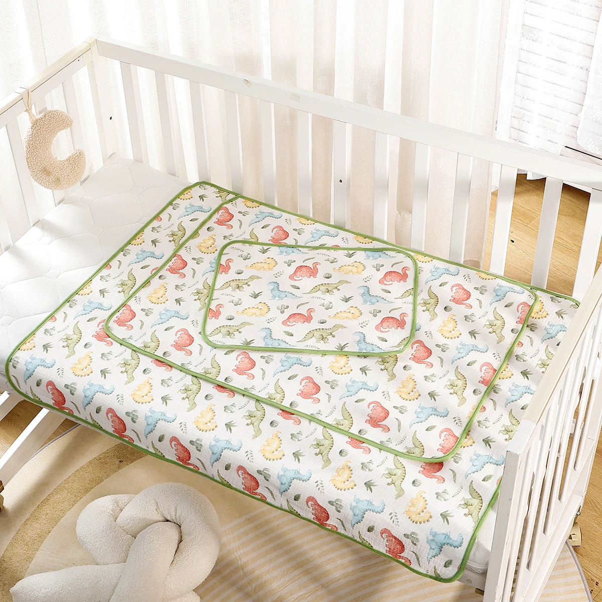 Protector de colchón lavable e impermeable para niño
