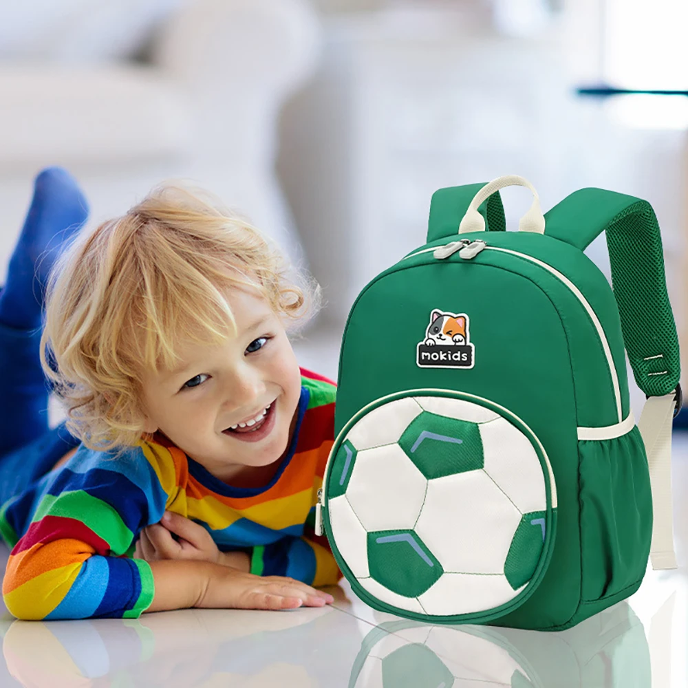 Mochila escolar infantil bicolor morado y blanco, ligera resistente - imagen 4