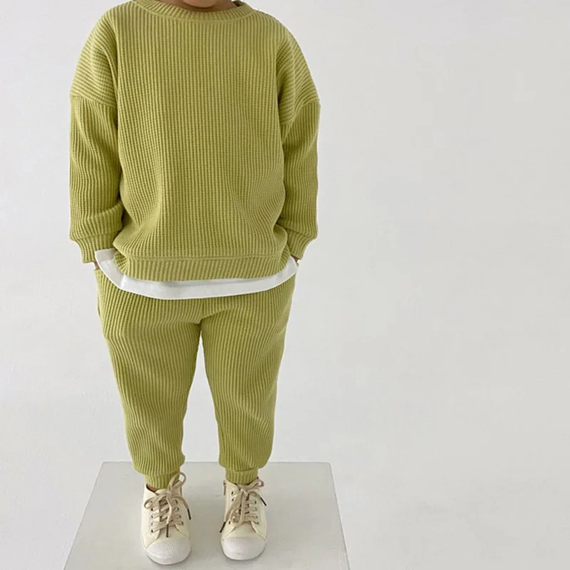 MILANCEL Conjunto otoño para bebé niña – Sudadera con capucha y pantalón - imagen 5