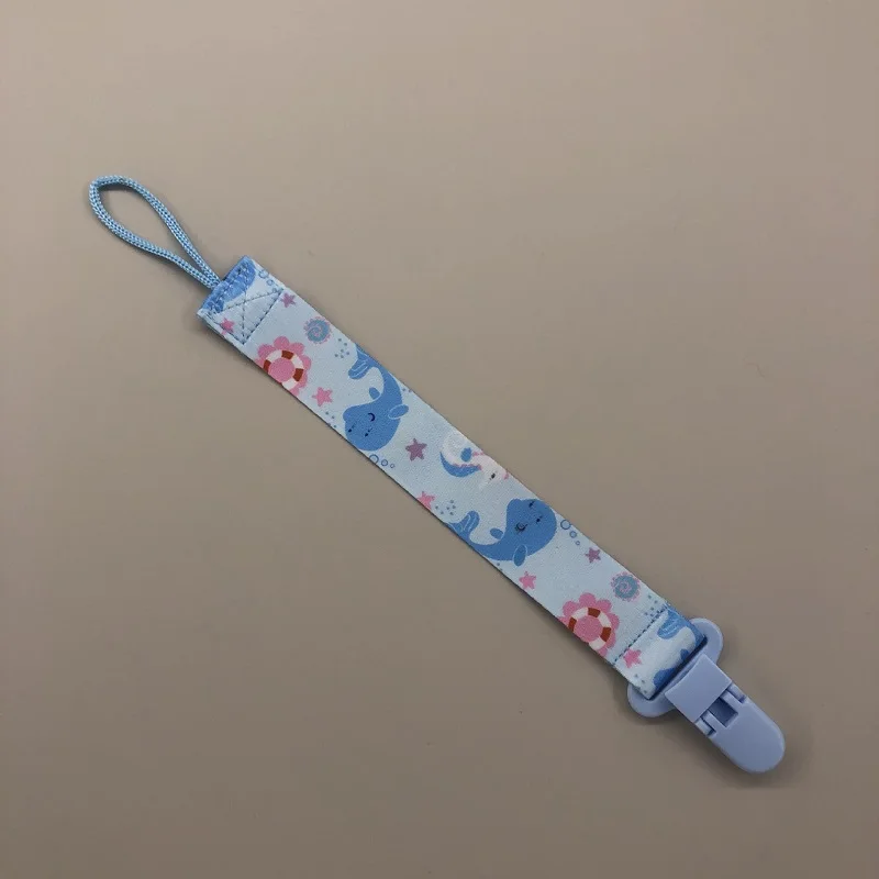 Clip para chupete anticaída con soporte y cadena de dibujos animados - imagen 4