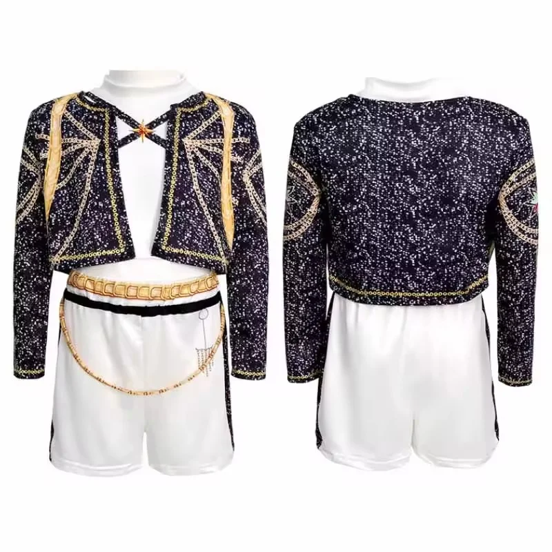 Disfraz de guerrero K-Pop Rumi para niños, traje de Carnaval - imagen 5