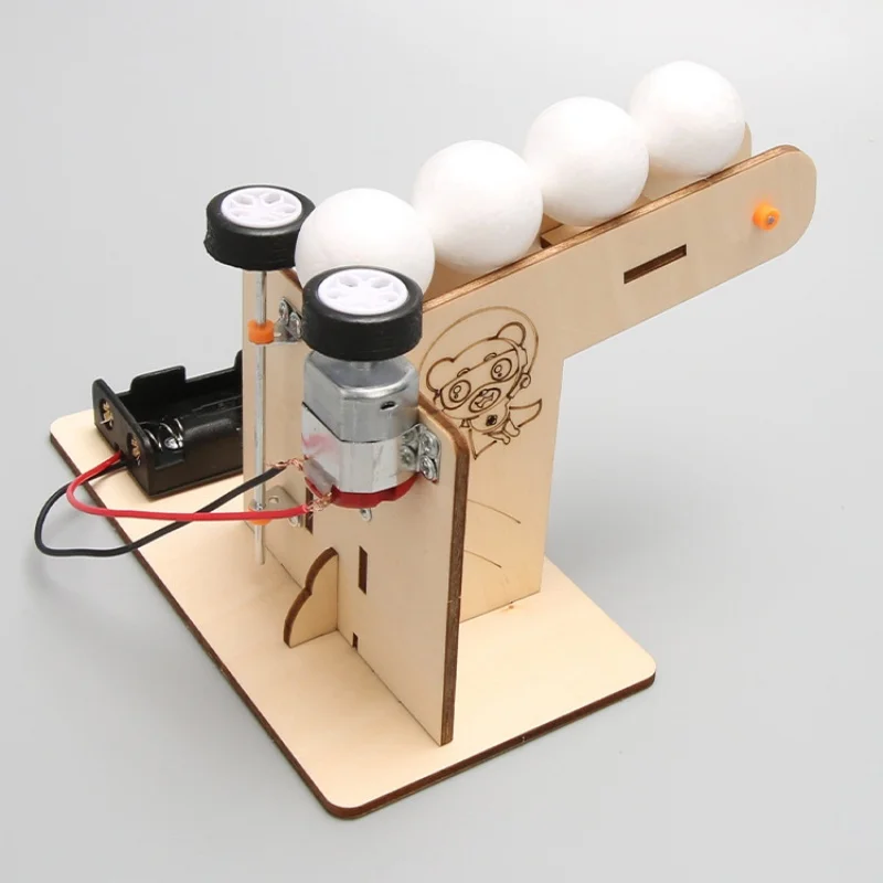 Kit de ciencia de máquina automática de madera para niños - imagen 5