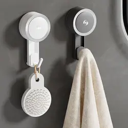 Ganchos de pared con ventosa para baño, sin perforar y reutilizables