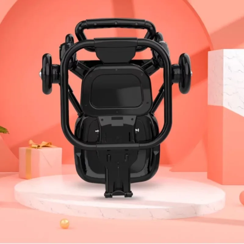Cochecito ligero plegable con asiento reversible para recien nacidos - imagen 3