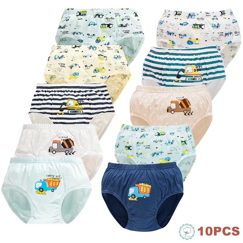 Calzoncillos de algodón infantil con estampado todoterreno