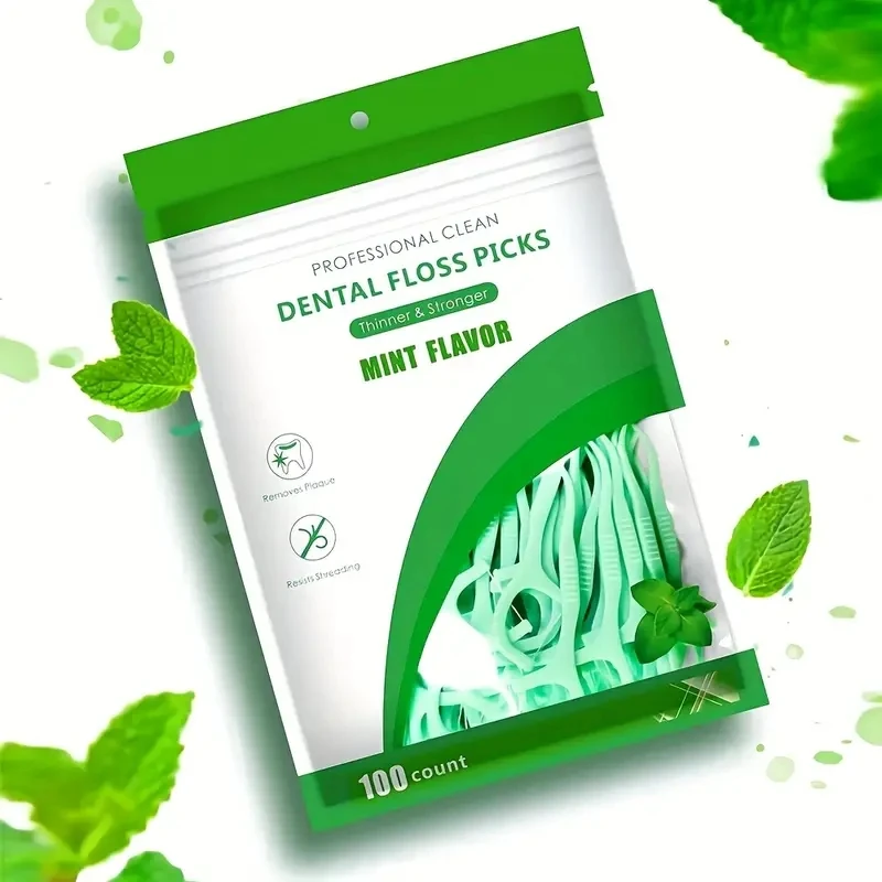Hilo dental menta con sabor refrescante para higiene bucal diaria - imagen 3