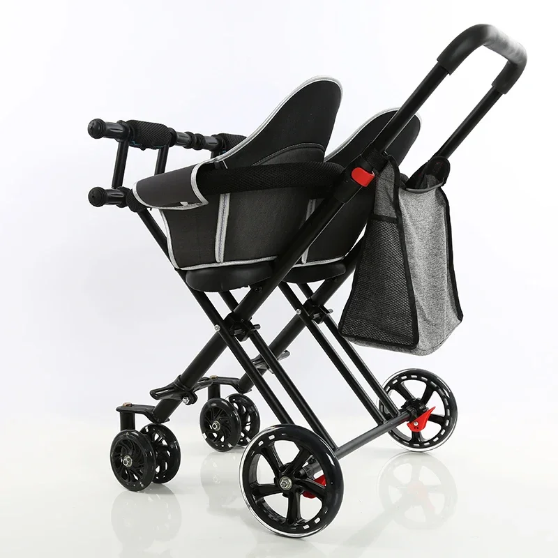 Patinete plegable para bebé ligero, compacto y portátil de mano