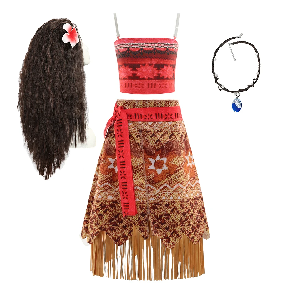 Disfraz Moana – Vestido princesa para niña - imagen 5