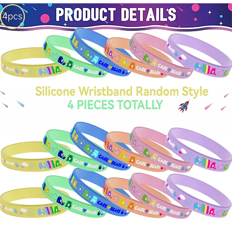 Care Bears Pulseras para niña – Regalo perfecto de cumpleaños - imagen 4