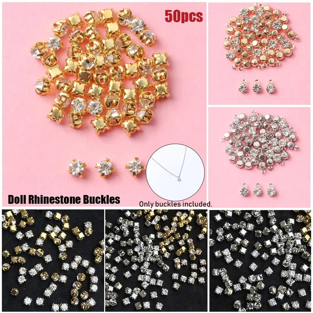 Mini botones brillantes para muñeca y accesorios