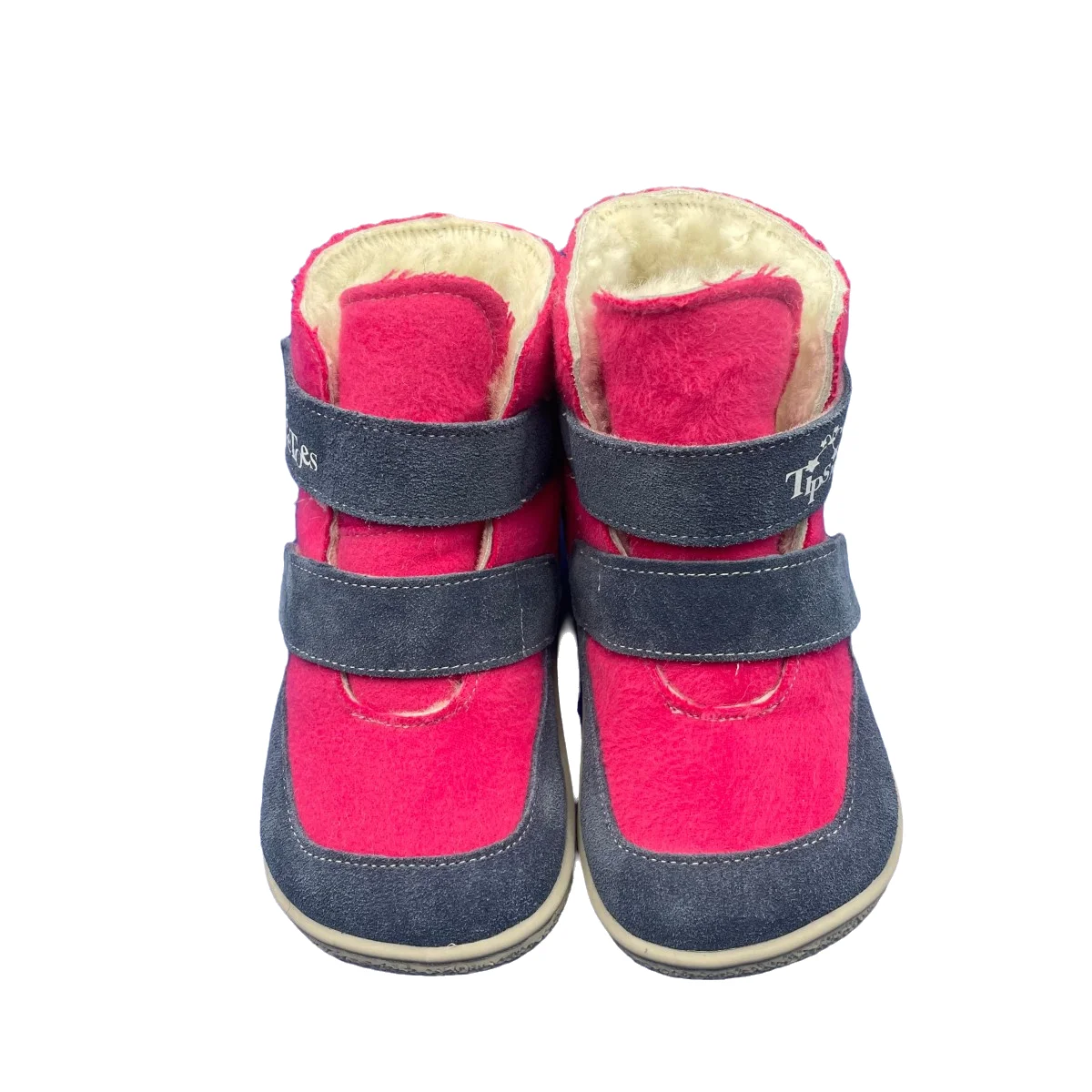 TipsieToes bota de cuero con forro de piel para niño – Invierno - imagen 5