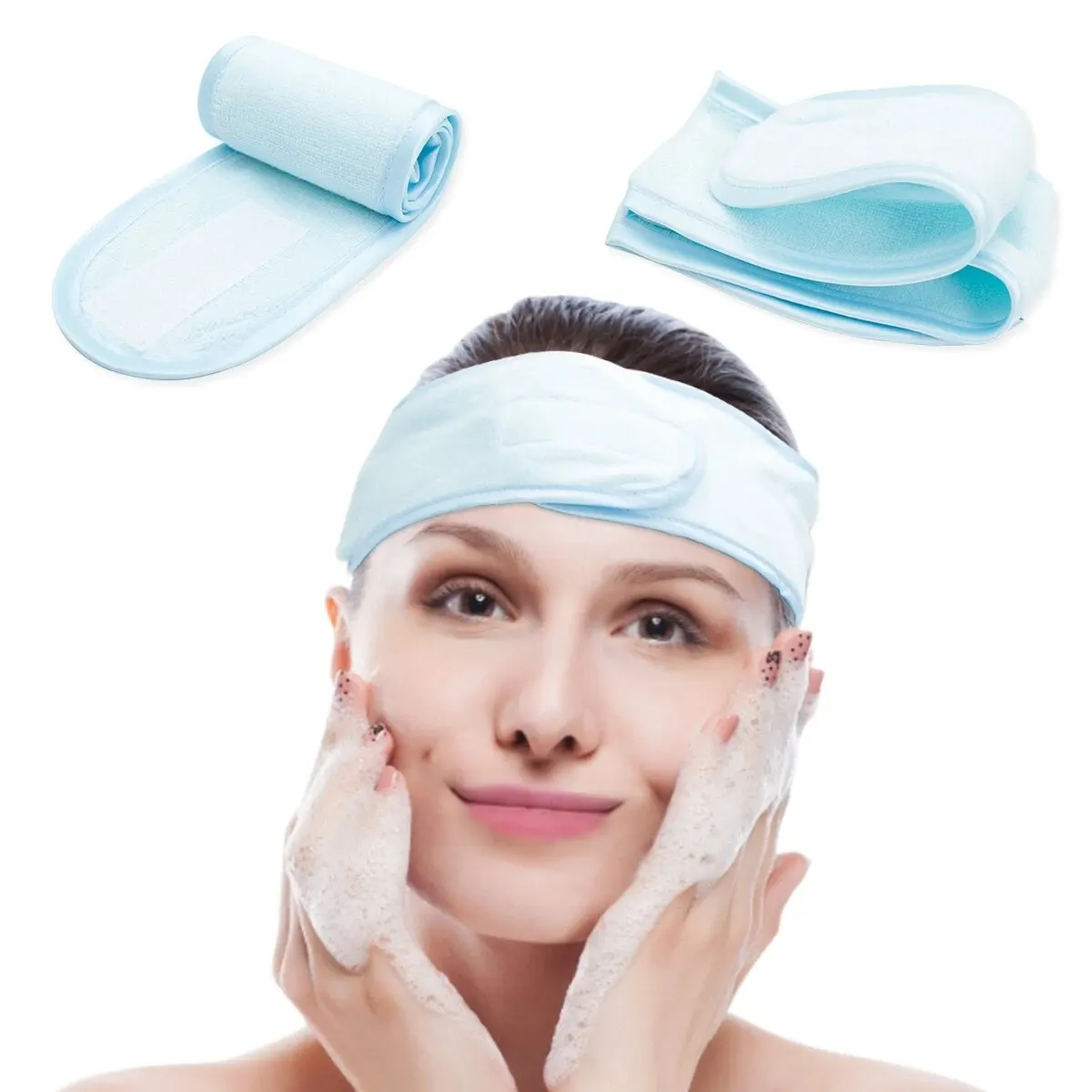 Uso en rutina de limpieza facial y fijación del cabello