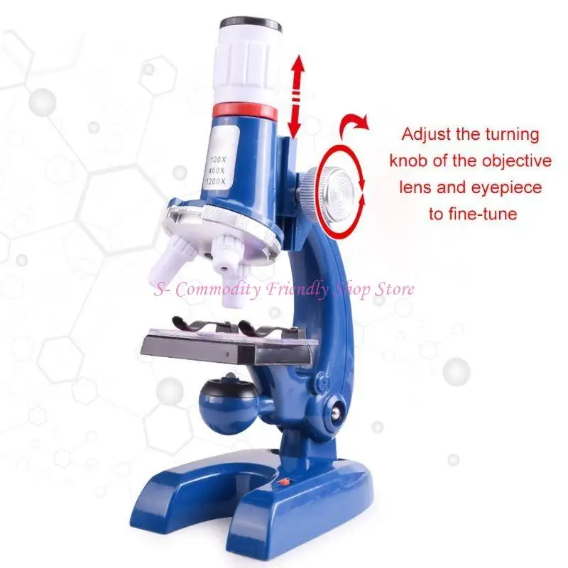 Microscopio educativo con adaptador para teléfono inteligente - imagen 4