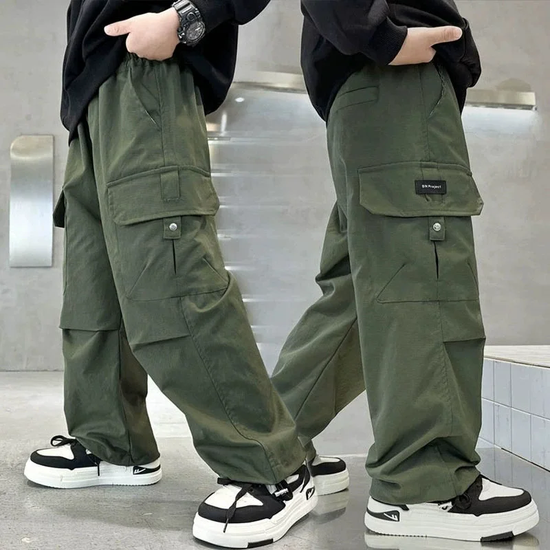 Pantalones de verano para niño – Estilo holgado y deportivo - imagen 2