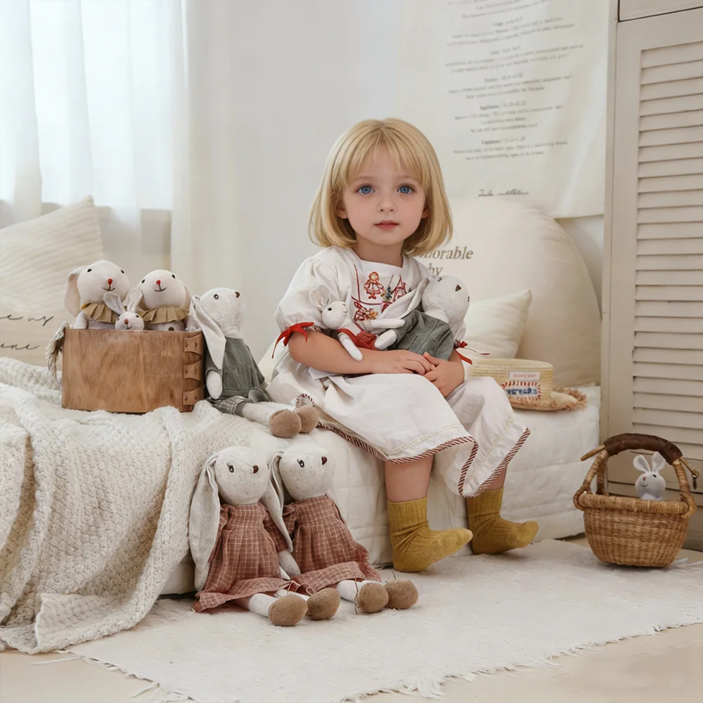 Peluche conejito suave tierno para bebés – muñeco ideal de regalo