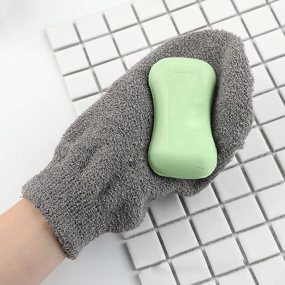 Guante baño bebé con cepillo corporal y toalla suave - imagen 4