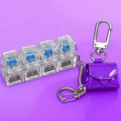 Llavero LED interactivo silencioso con luz para niños